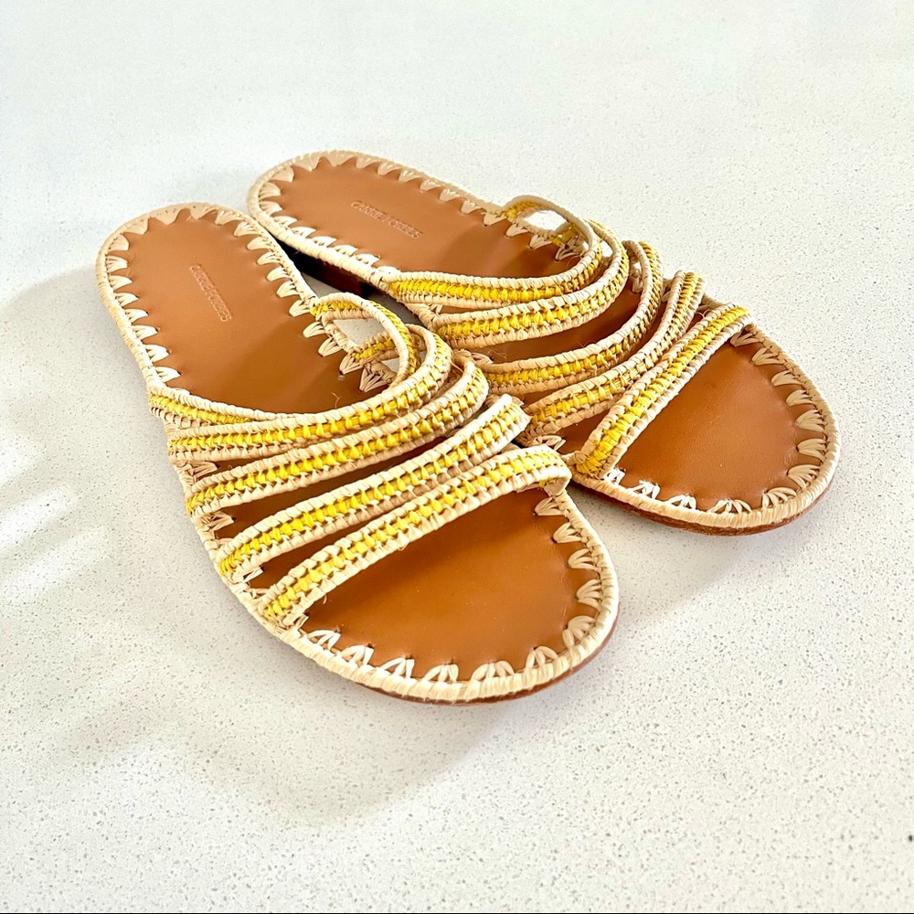 Carrie Forbes Raffia Summer Sandal